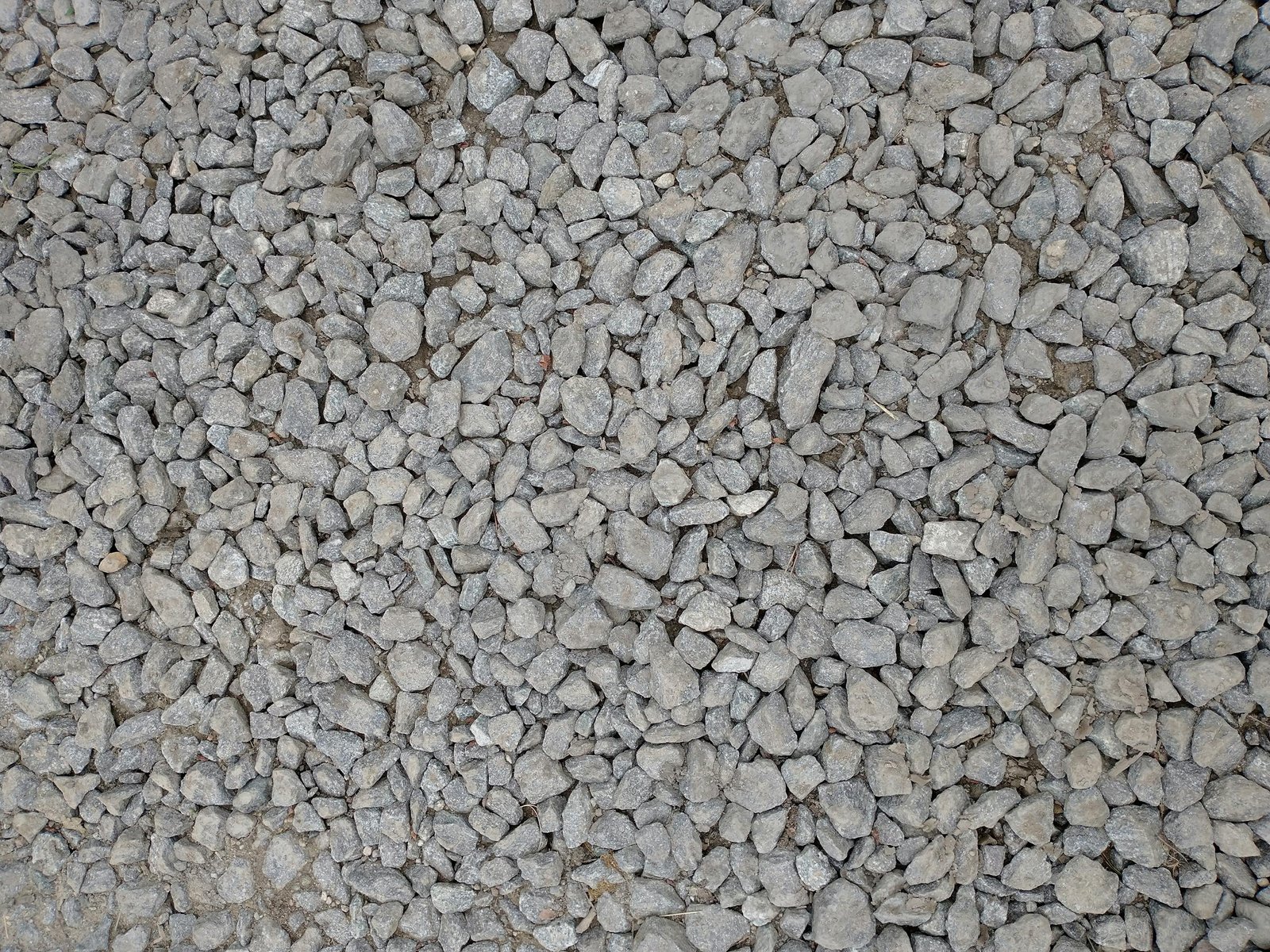 Textured close-up of grey gravel stones providing a natural rocky surface.
